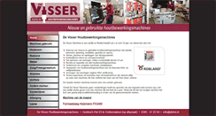 Desktop Screenshot of devisserhoutbewerkingsmachines.nl